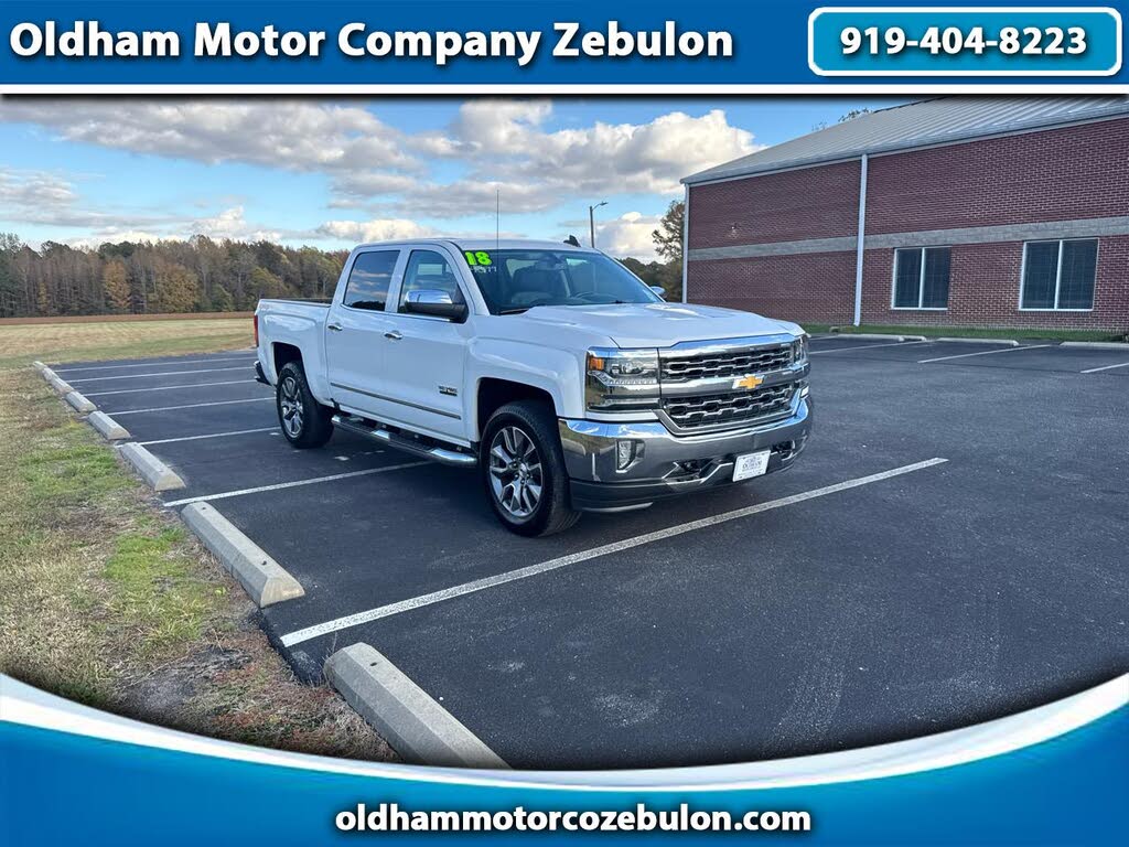 2018 Chevrolet Silverado 1500 LTZ Crew Cab 4WD