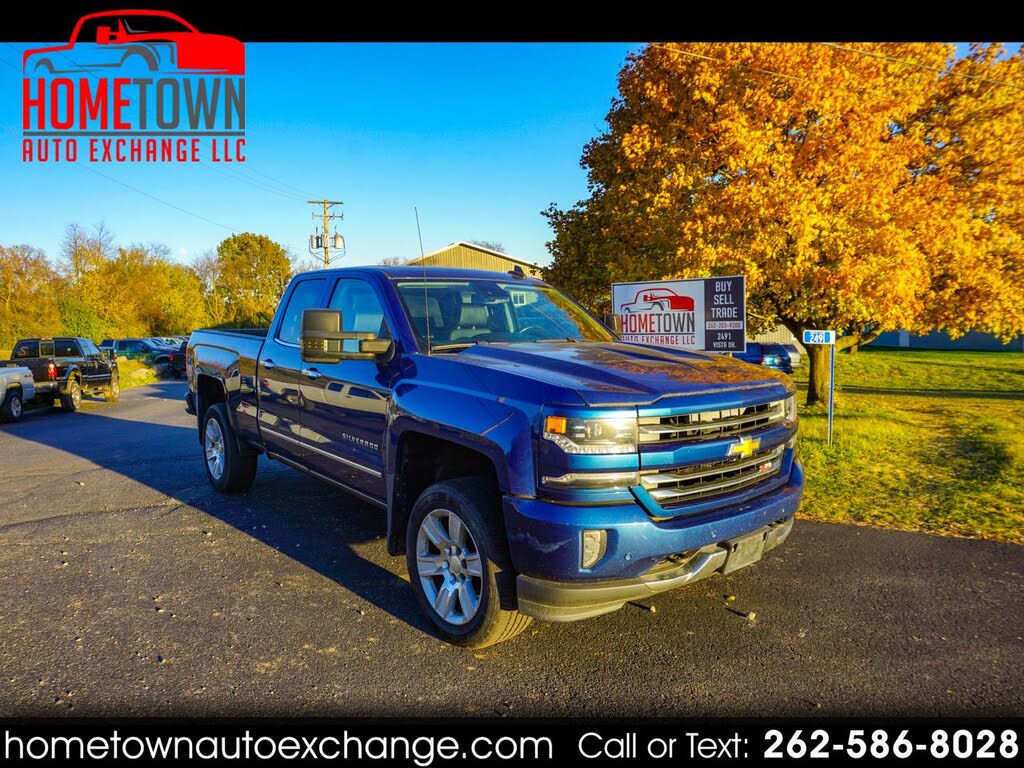 2016 Chevrolet Silverado 1500 LTZ Double Cab 4WD