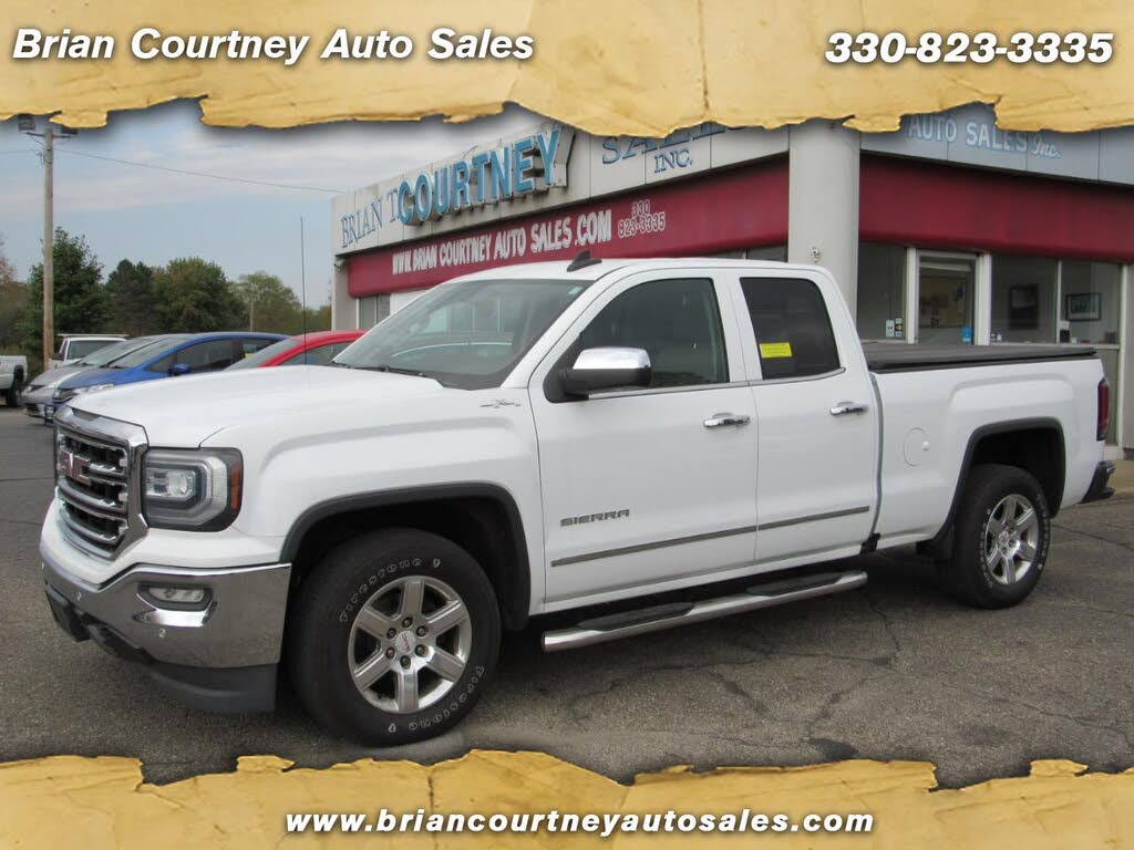 2016 GMC Sierra 1500 SLT Double Cab 4WD