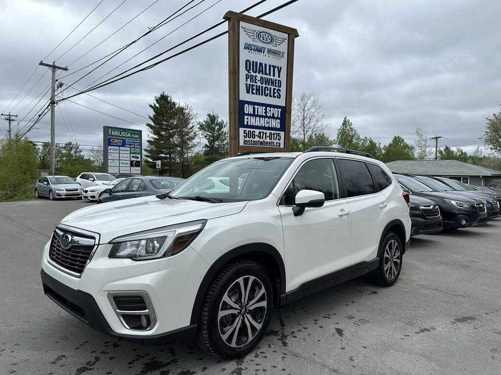 2020 Subaru Forester 2.5i Limited AWD with Eyesight Package