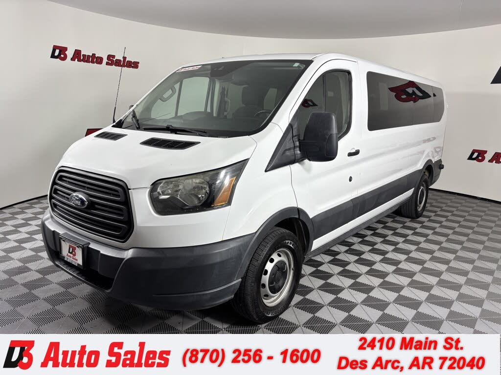 2016 Ford Transit Passenger 350 XLT Low Roof LWB RWD with 60/40 Passenger-Side Doors