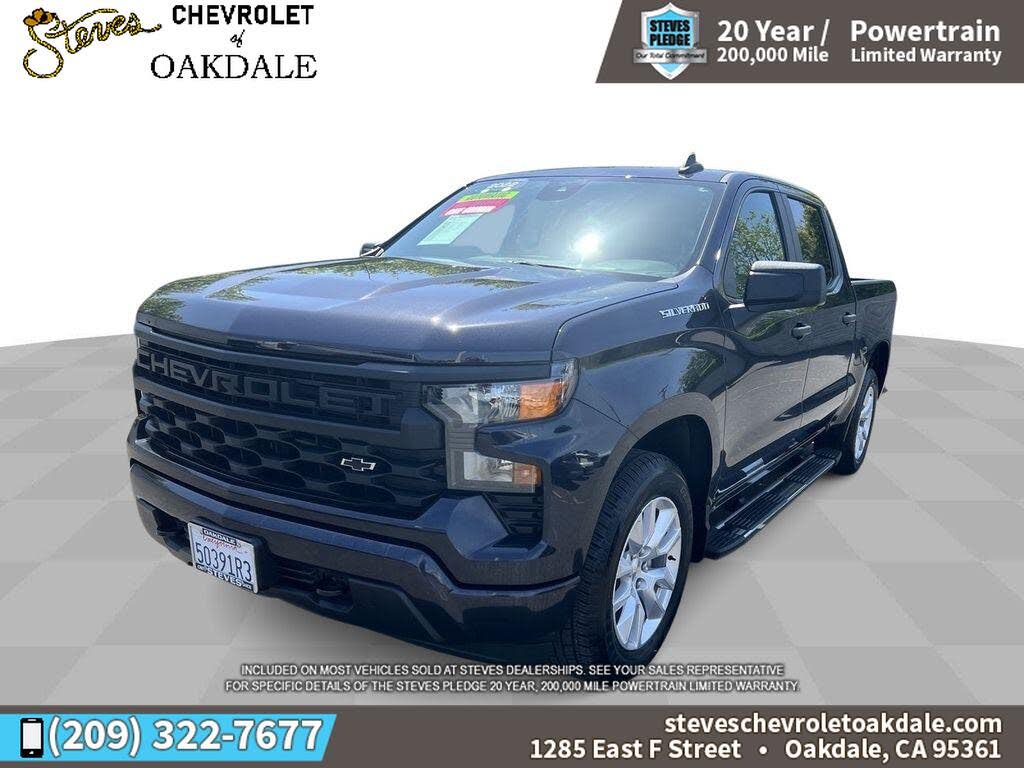 2022 Chevrolet Silverado 1500 Custom Crew Cab RWD