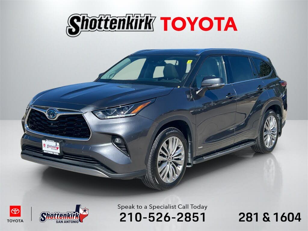 2022 Toyota Highlander Hybrid Platinum AWD