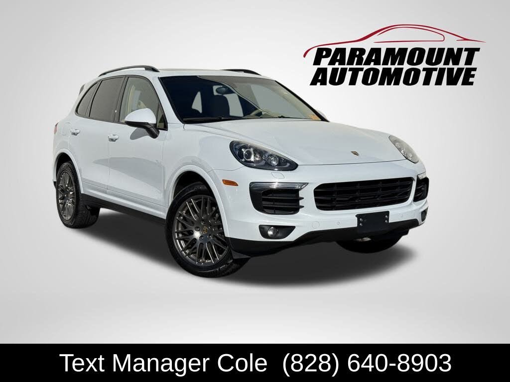 2017 Porsche Cayenne Platinum Edition AWD