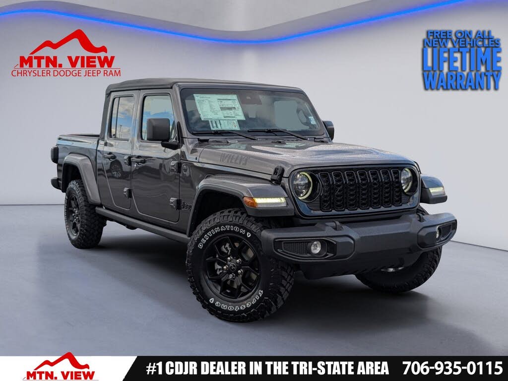 2025 Jeep Gladiator Willys Crew Cab 4WD
