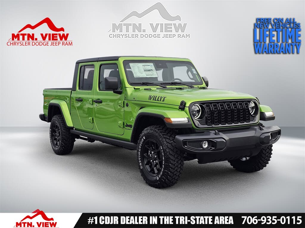 2025 Jeep Gladiator Willys Crew Cab 4WD