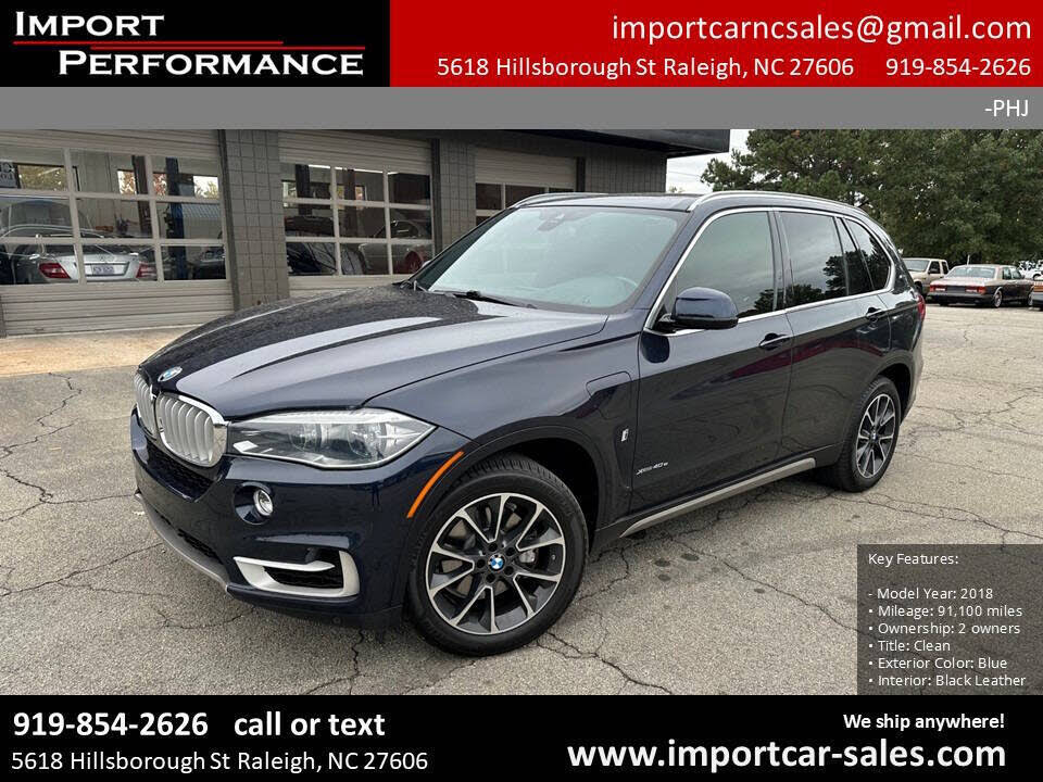 2018 BMW X5 xDrive40e iPerformance AWD