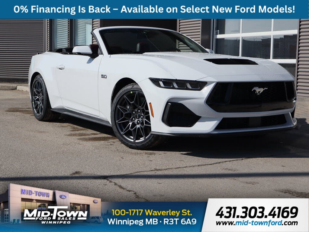 2025 Ford Mustang GT Premium Convertible RWD