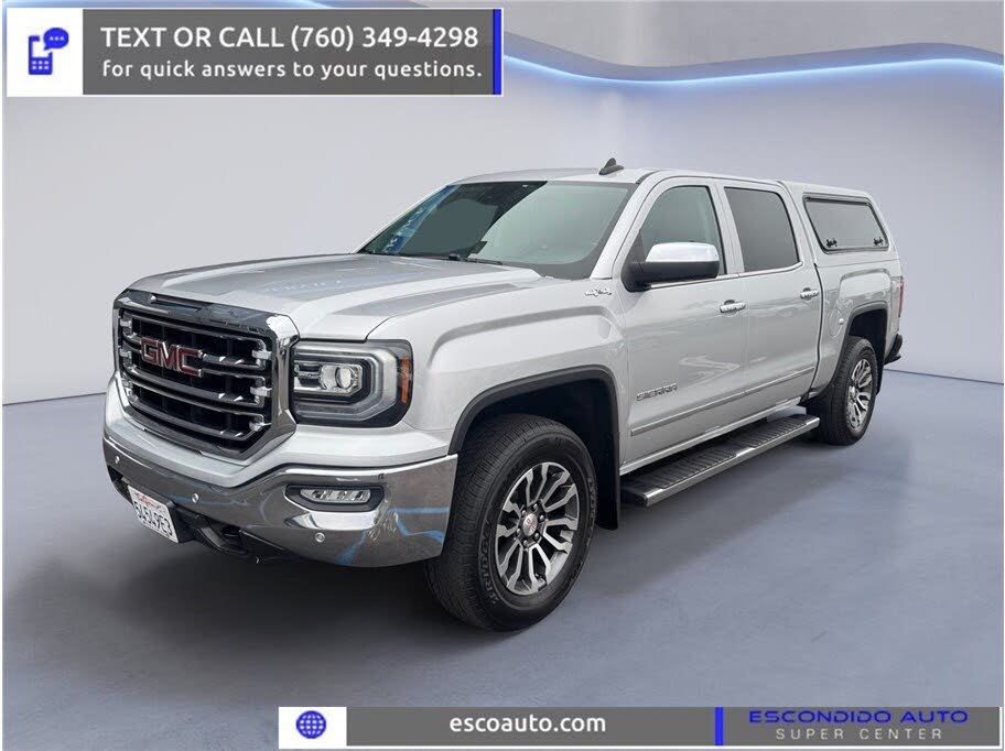 2018 GMC Sierra 1500 SLT Crew Cab 4WD
