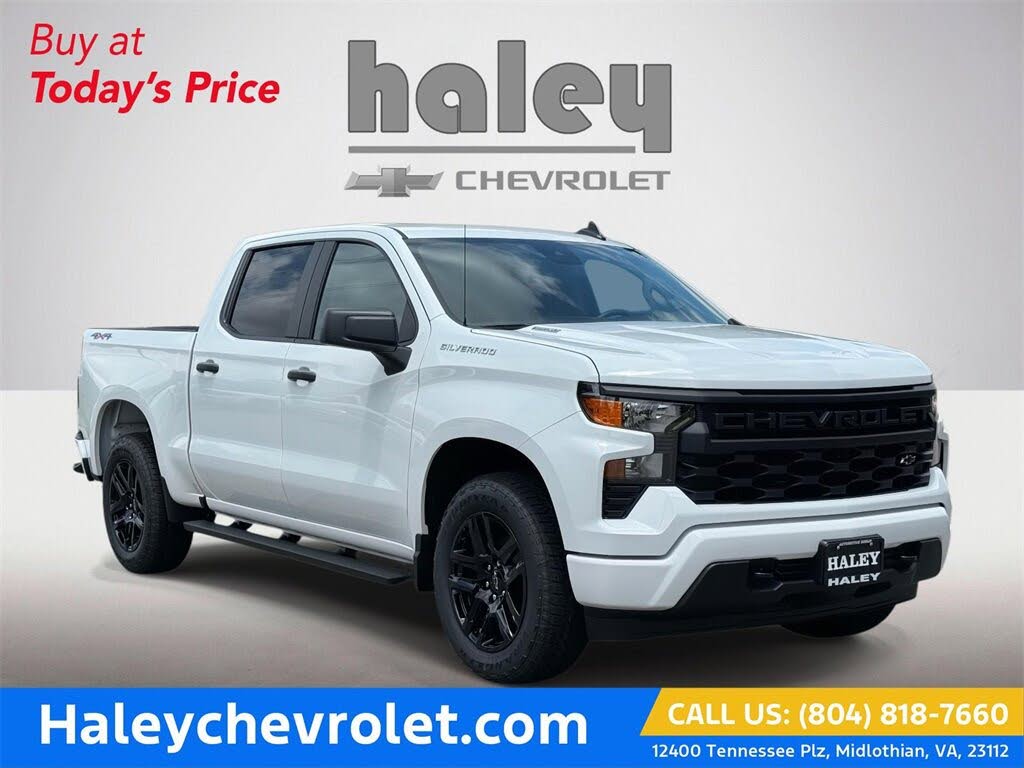 2025 Chevrolet Silverado 1500 Custom Crew Cab 4WD
