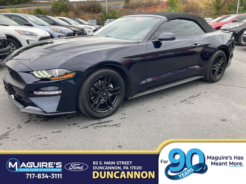 2021 Ford Mustang EcoBoost Premium Convertible RWD