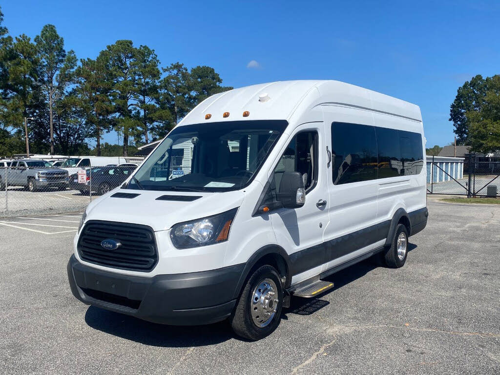 2019 Ford Transit Passenger 350 HD XL Extended High Roof LWB DRW RWD with Sliding Passenger-Side Door