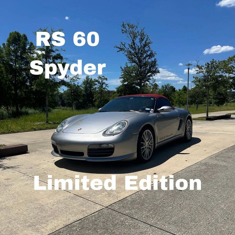 2008 Porsche Boxster RS 60 Spyder RWD