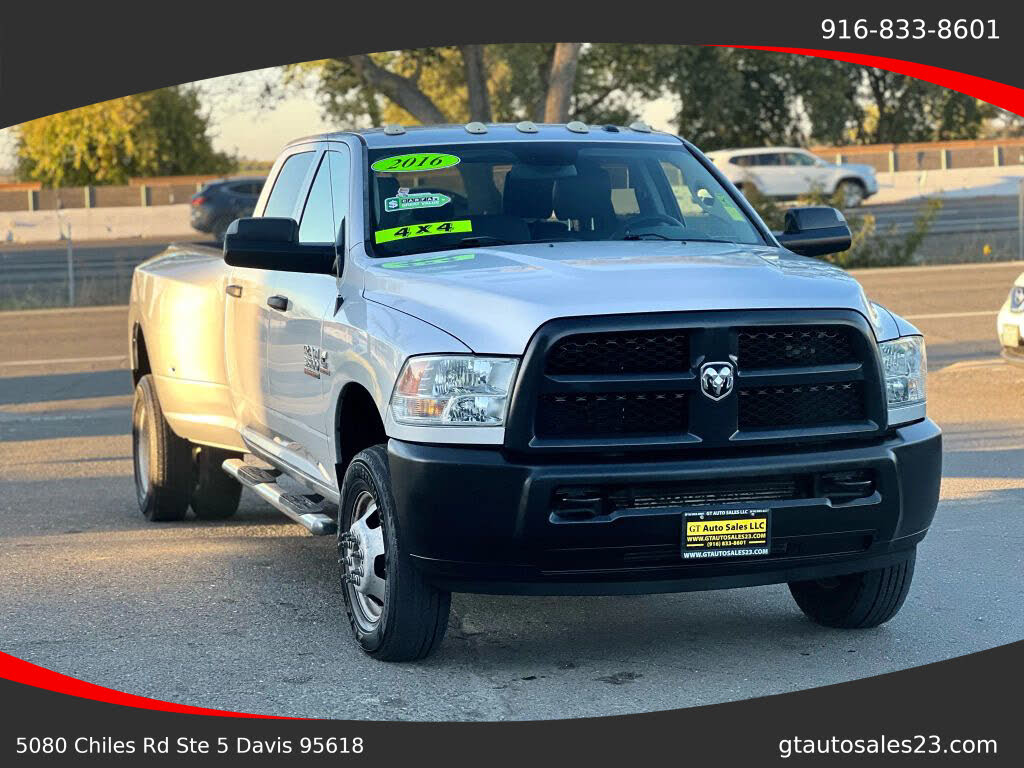 2016 RAM 3500 Tradesman Crew Cab LB DRW 4WD