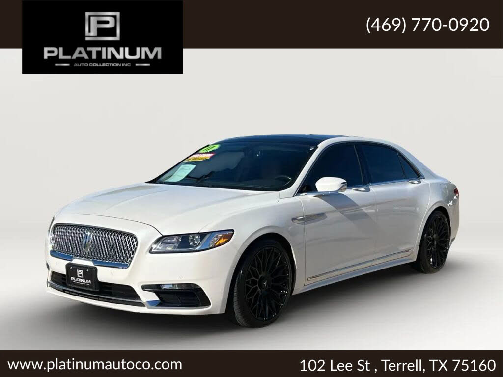 2017 Lincoln Continental Select FWD