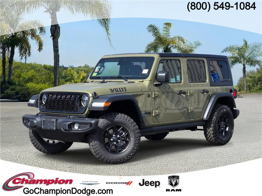 2026 Jeep Wrangler Willys 4-Door 4WD