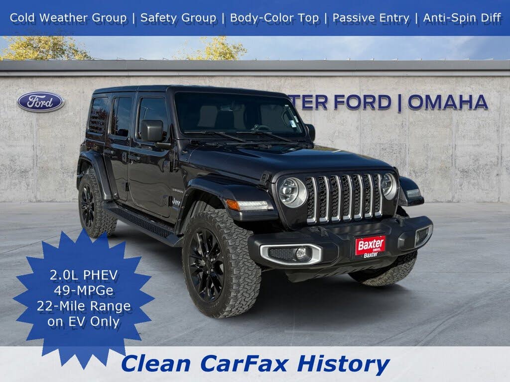 2021 Jeep Wrangler 4xe Sahara 4WD