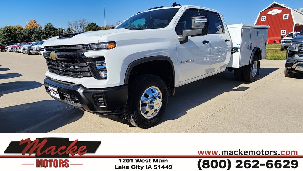 2025 Chevrolet Silverado 3500HD Work Truck Crew Cab LB 4WD