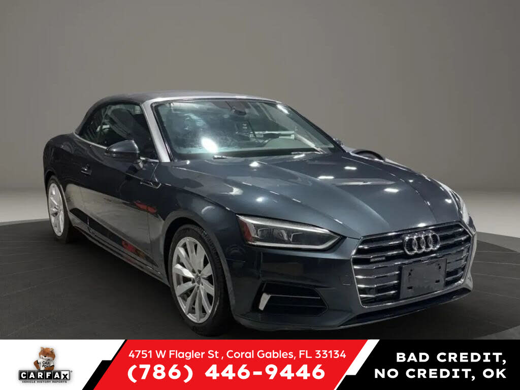 2018 Audi A5 2.0T quattro Premium Plus Cabriolet AWD