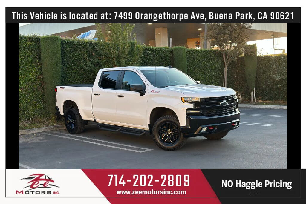 2019 Chevrolet Silverado 1500 LT Trail Boss Crew Cab 4WD
