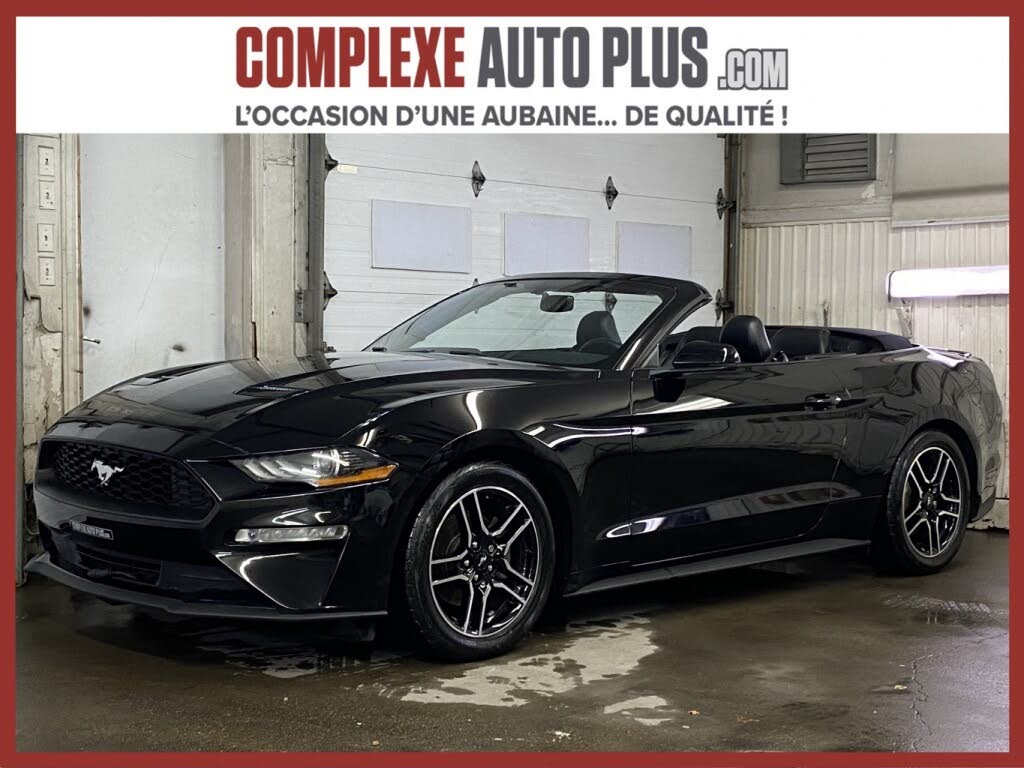 2020 Ford Mustang EcoBoost Premium Convertible RWD