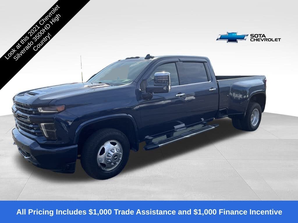 2021 Chevrolet Silverado 3500HD High Country Crew Cab 4WD