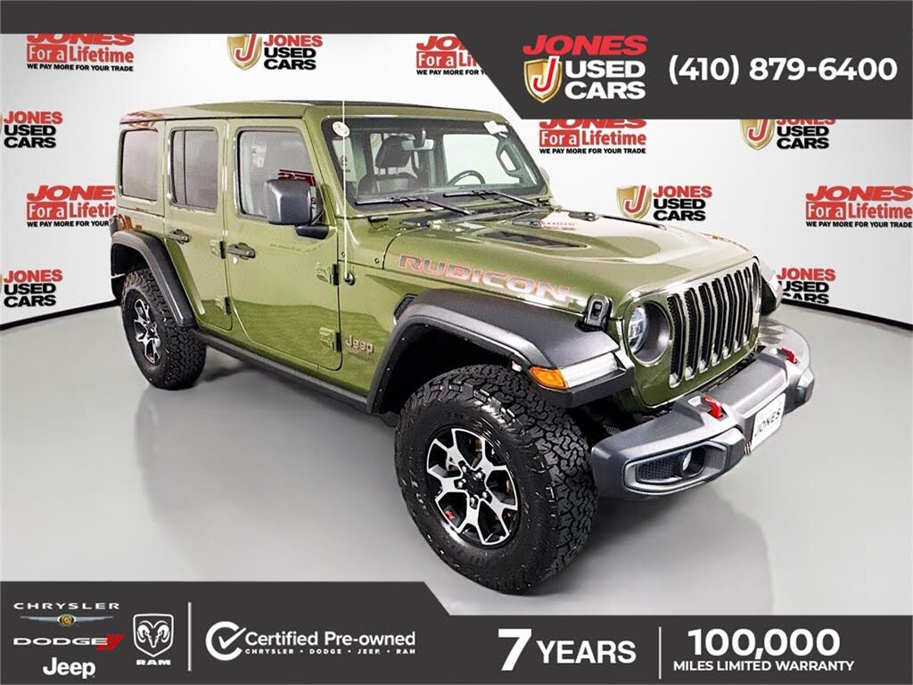 2021 Jeep Wrangler Unlimited Rubicon 4WD