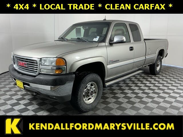 2002 GMC Sierra 2500HD 4 Dr SLT 4WD Extended Cab SB HD