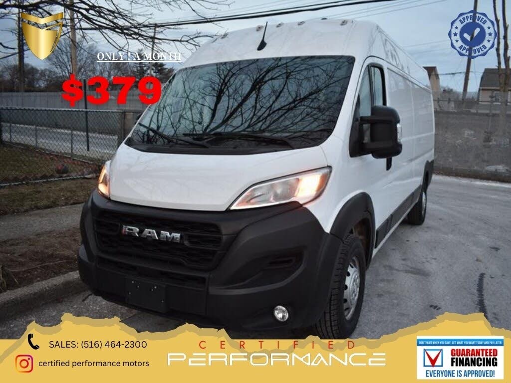 2023 RAM ProMaster 3500 159 High Roof Extended Cargo Van FWD