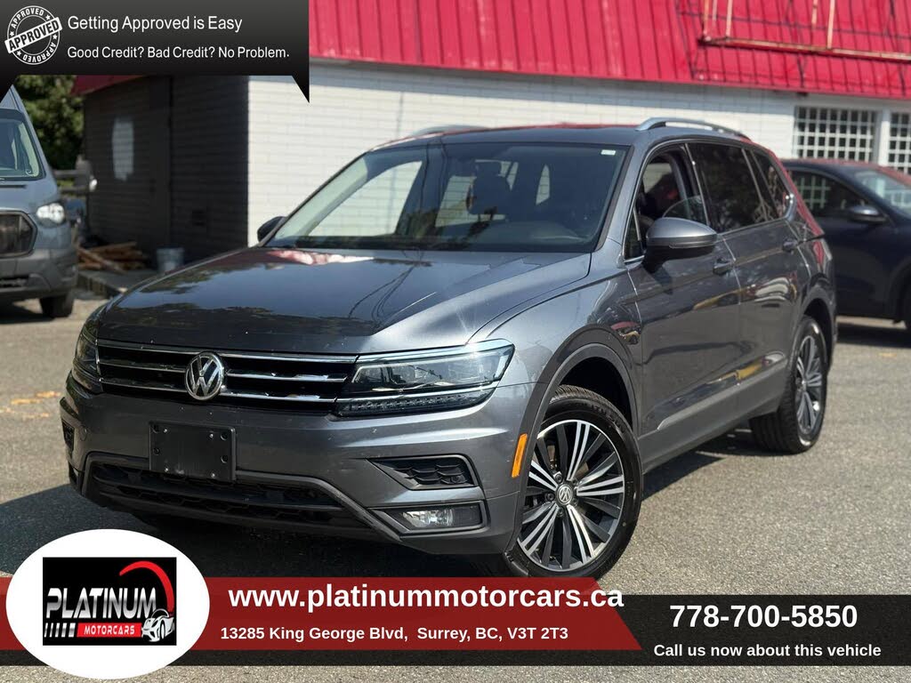 2018 Volkswagen Tiguan Highline 4Motion