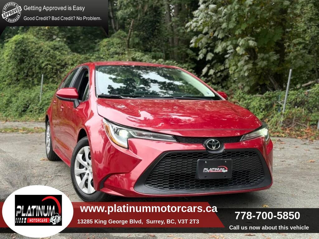 2020 Toyota Corolla LE FWD