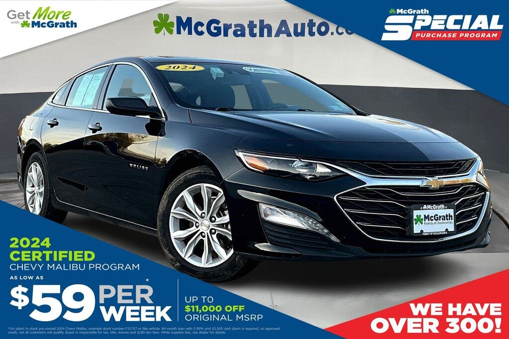 2024 Chevrolet Malibu LT with 1LT FWD