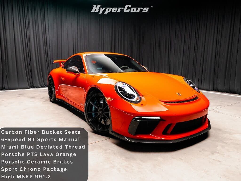 2018 Porsche 911 GT3 Coupe RWD