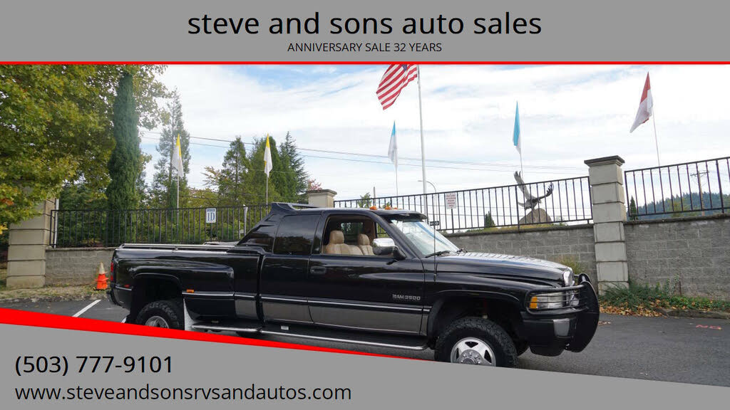 1997 Dodge RAM 3500 Laramie SLT Club Cab LB 4WD