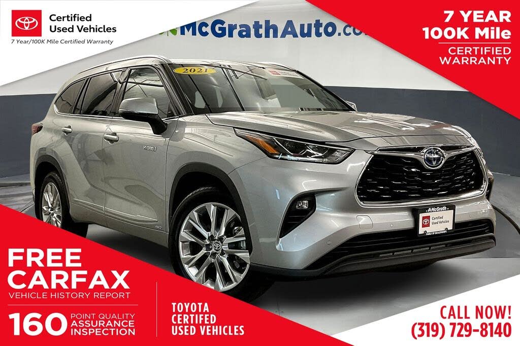 2021 Toyota Highlander Hybrid Limited AWD