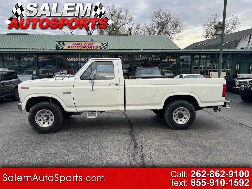 1986 Ford F-250 STD Standard Cab LB HD