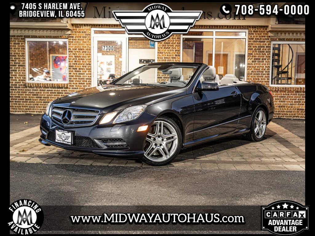2013 Mercedes-Benz E-Class E 550 Cabriolet