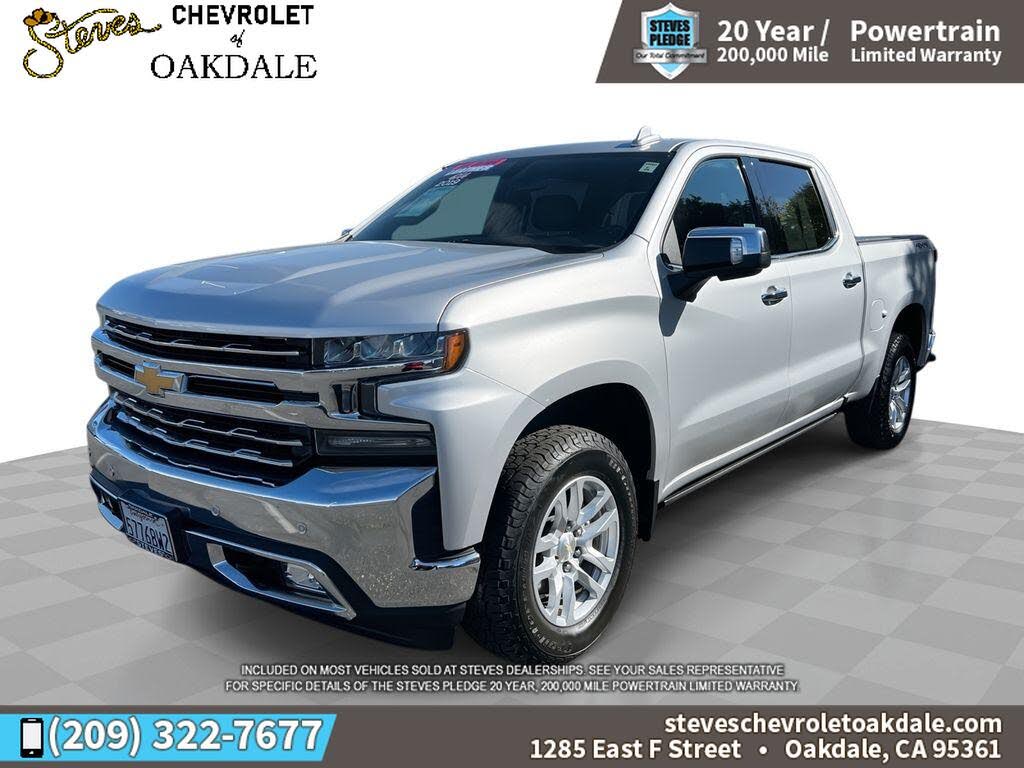 2019 Chevrolet Silverado 1500 LTZ Crew Cab 4WD