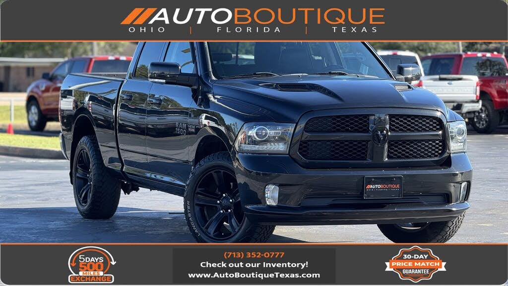 2017 RAM 1500 Night Quad Cab 4WD