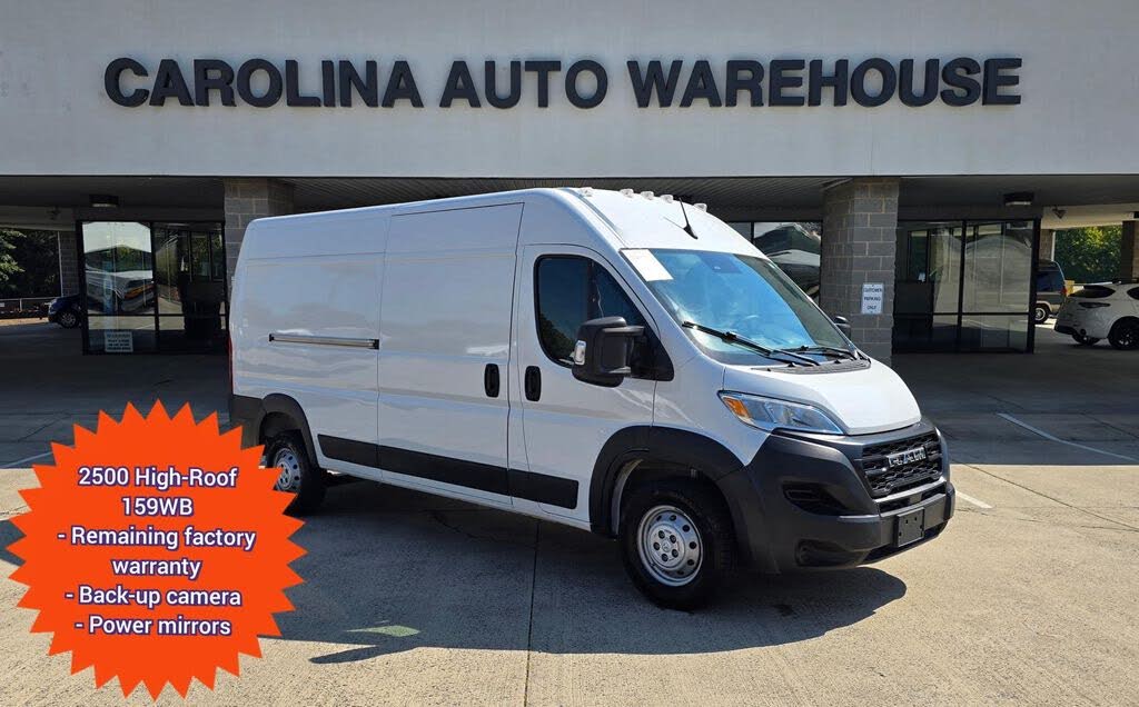 2023 RAM ProMaster 2500 159 High Roof Cargo Van FWD