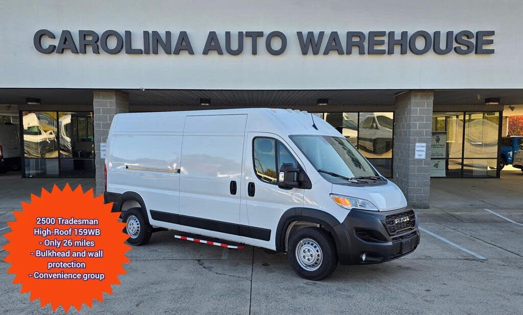 2025 RAM ProMaster 2500 Tradesman 159 High Roof Cargo Van FWD