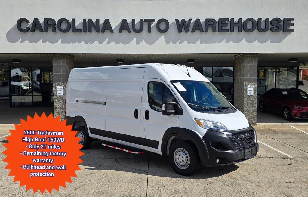 2025 RAM ProMaster 2500 Tradesman 159 High Roof Cargo Van FWD