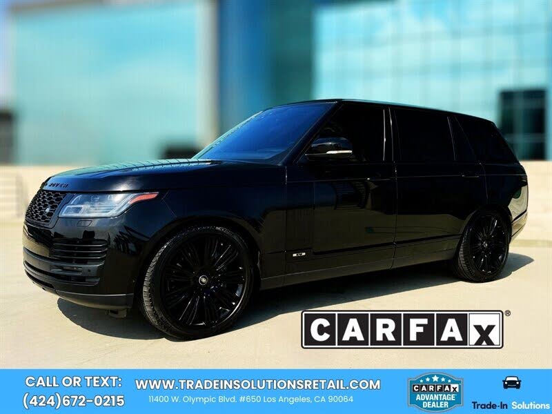 2019 Land Rover Range Rover V8 Supercharged LWB 4WD