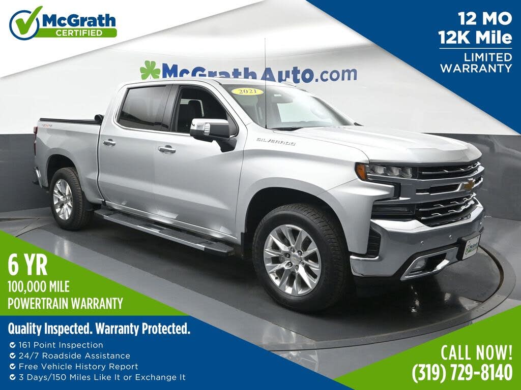 2021 Chevrolet Silverado 1500 LTZ Crew Cab 4WD