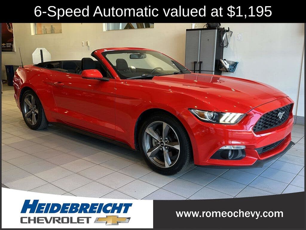 2017 Ford Mustang V6 Convertible RWD