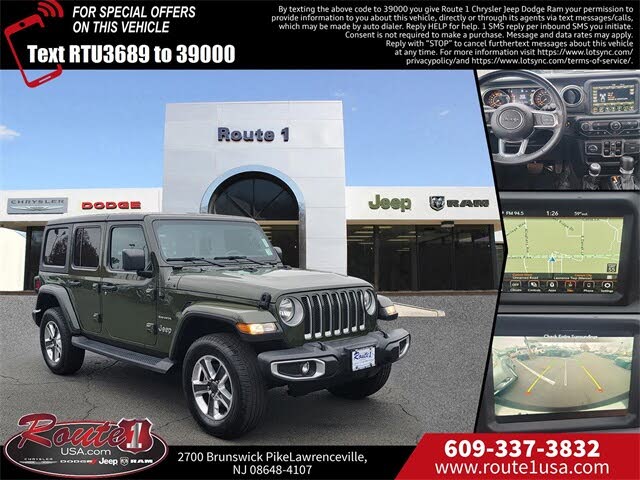 2022 Jeep Wrangler Unlimited Sahara 4WD