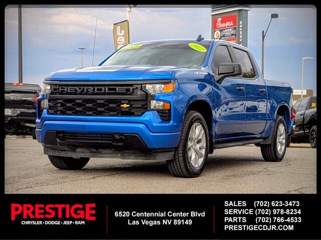 2022 Chevrolet Silverado 1500 Custom Crew Cab 4WD