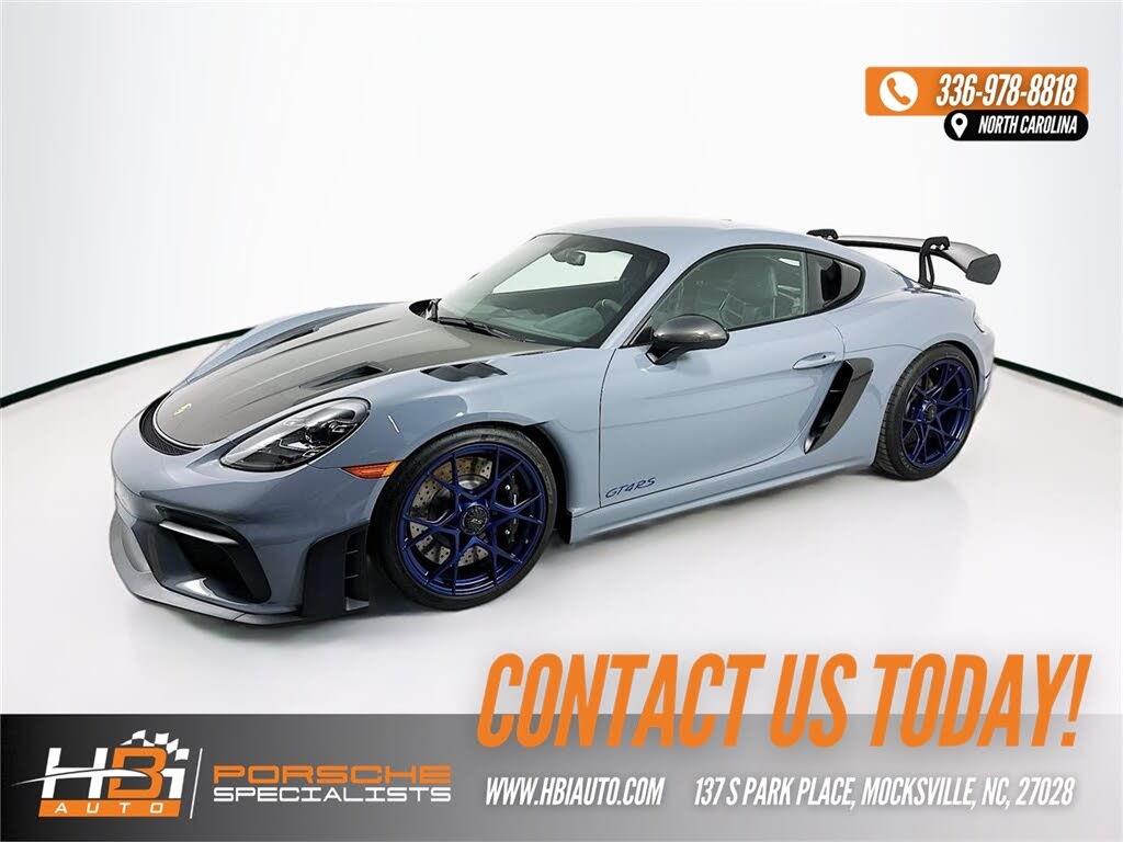 2025 Porsche 718 Cayman GT4 RS RWD