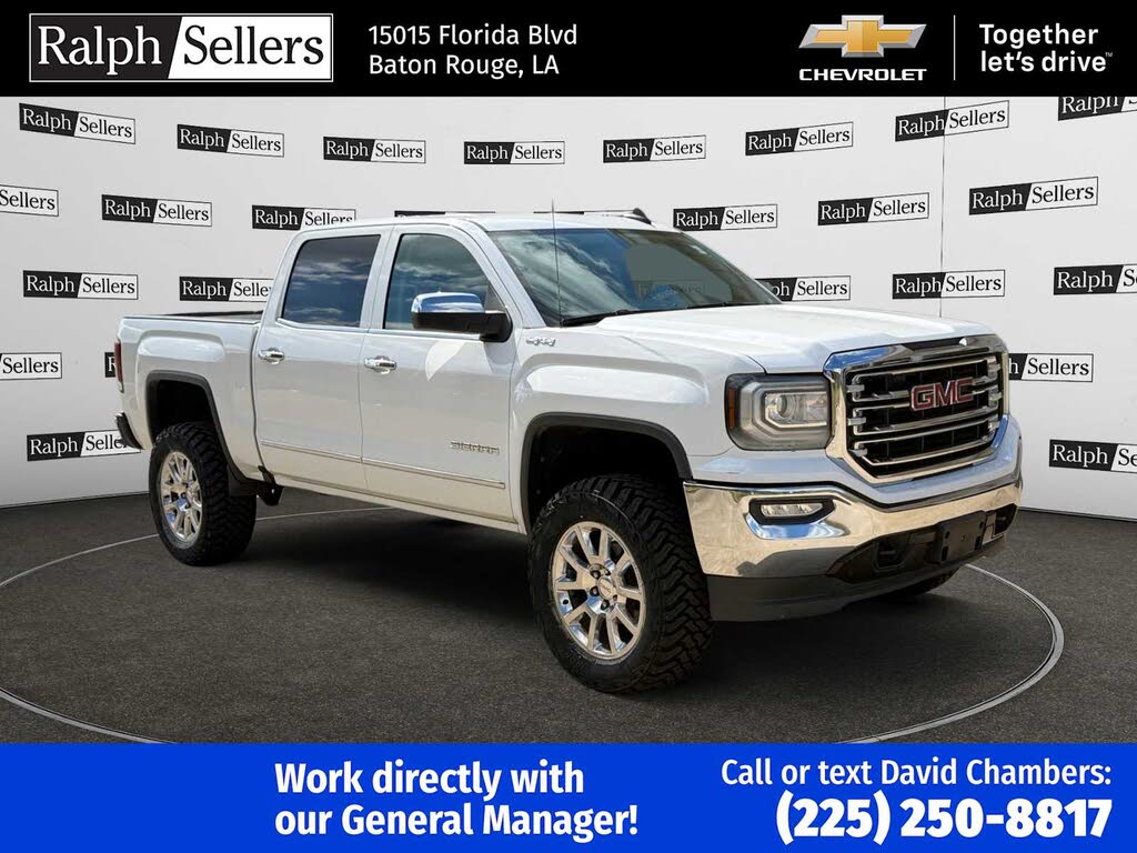 2018 GMC Sierra 1500 SLT Crew Cab 4WD