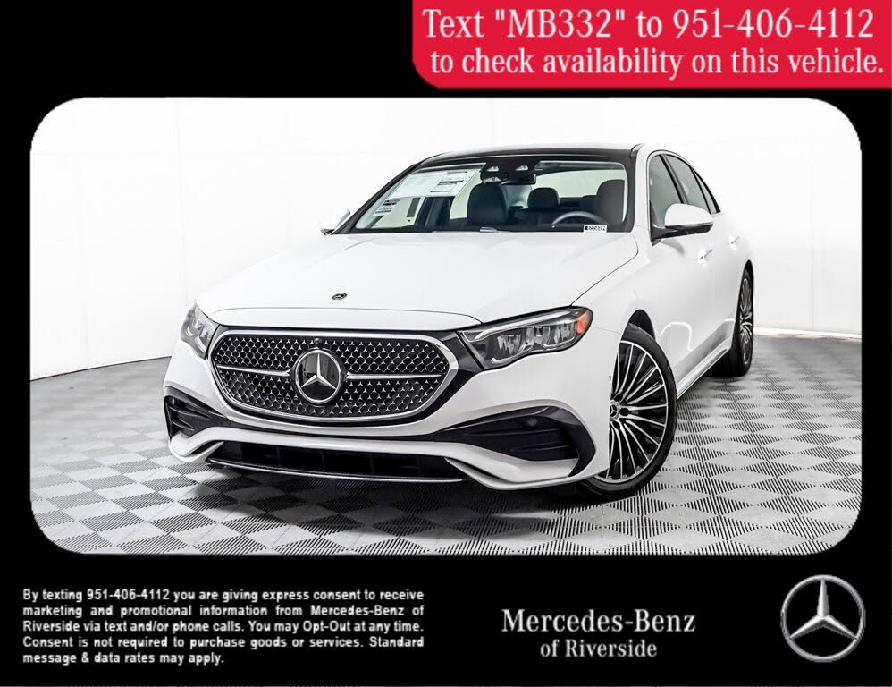 2026 Mercedes-Benz E-Class E 350 RWD